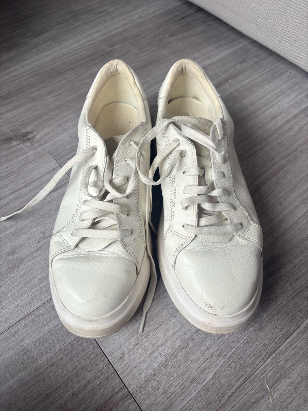 UGG Women's Leather Lace-Up Sneakers